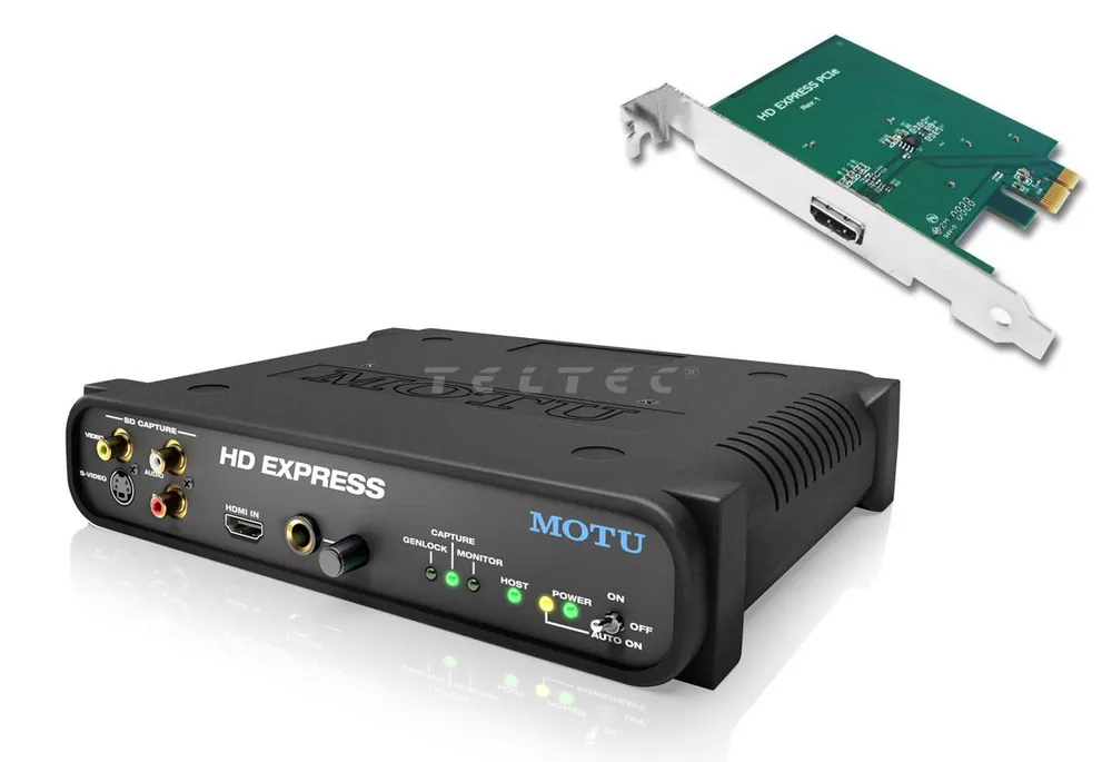Wochenendangebot Motu HD-Express HDMI mit PCIe Karte