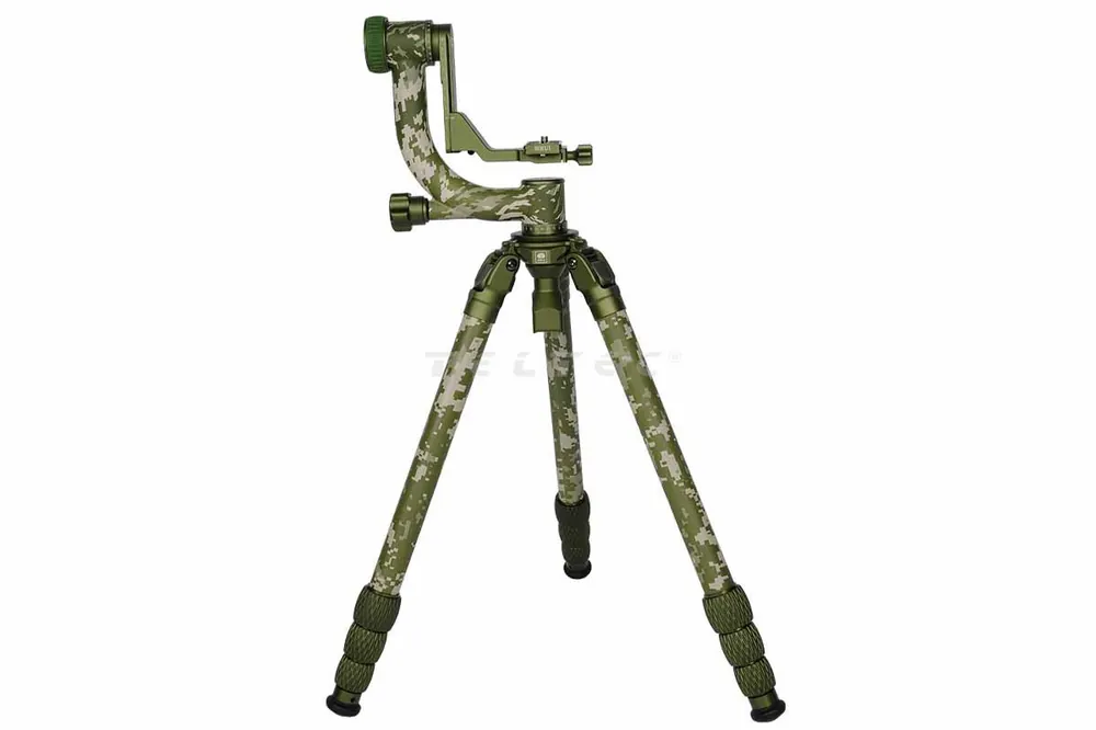 Sonderaktion SIRUI CT-3204 Camouflage 2in1 Dreibeinstativ Carbon + CH20 Gimbalkopf