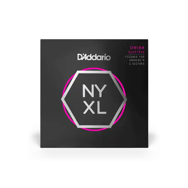 NYXL0984 Nickel Wound Saiten für 8-saitige E-Gitarren von Strandberg Neu