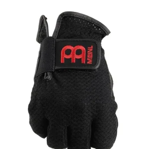MDGFL-L Drummer Gloves Large, Black Fingerlos Preisreduziert