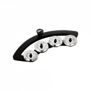 BBTA1-BK Backbeat Tambourine 10" - 12" - schwarz Expressversand