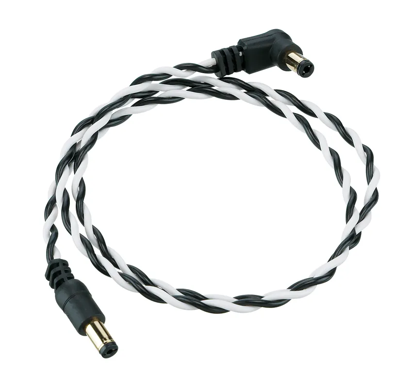 Markenware DC-Kabel Schwarz-Weiß 60cm