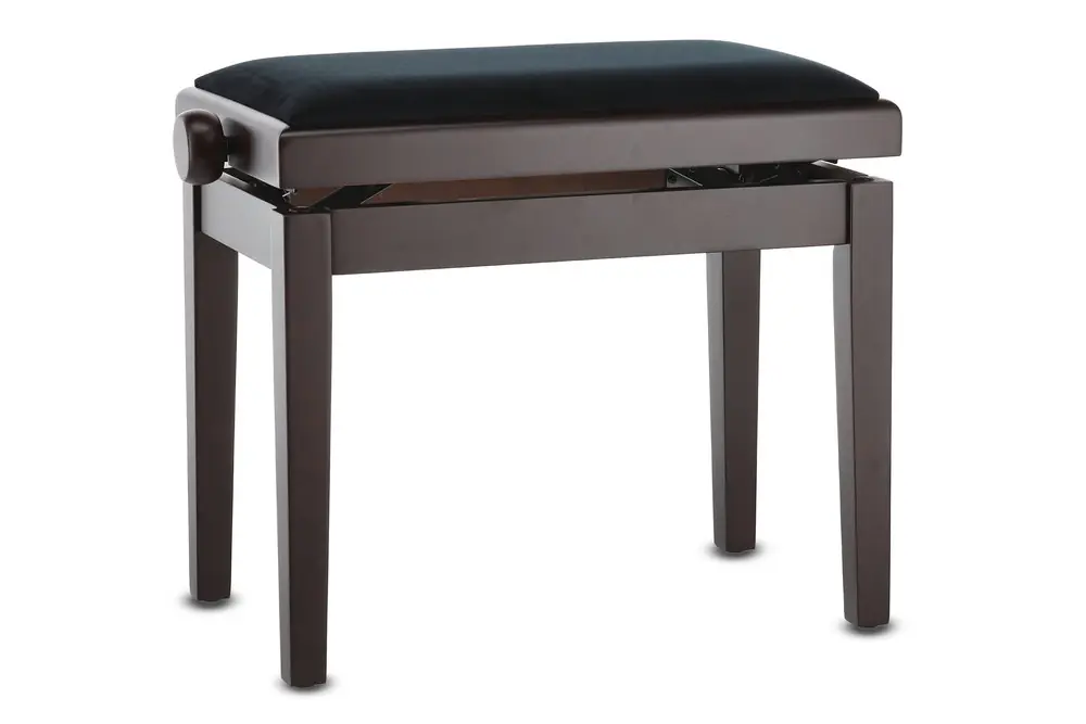 Klavierbank rosenholz matt DeLuxe Neue Kollektion