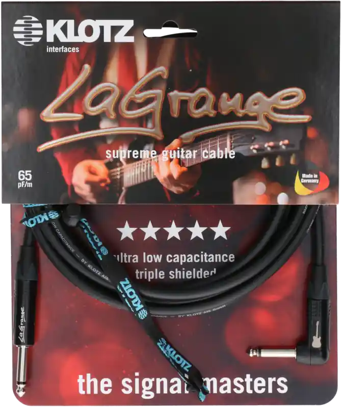 Günstig LA-Grange Instrumentenkabel 4,5m Winkel