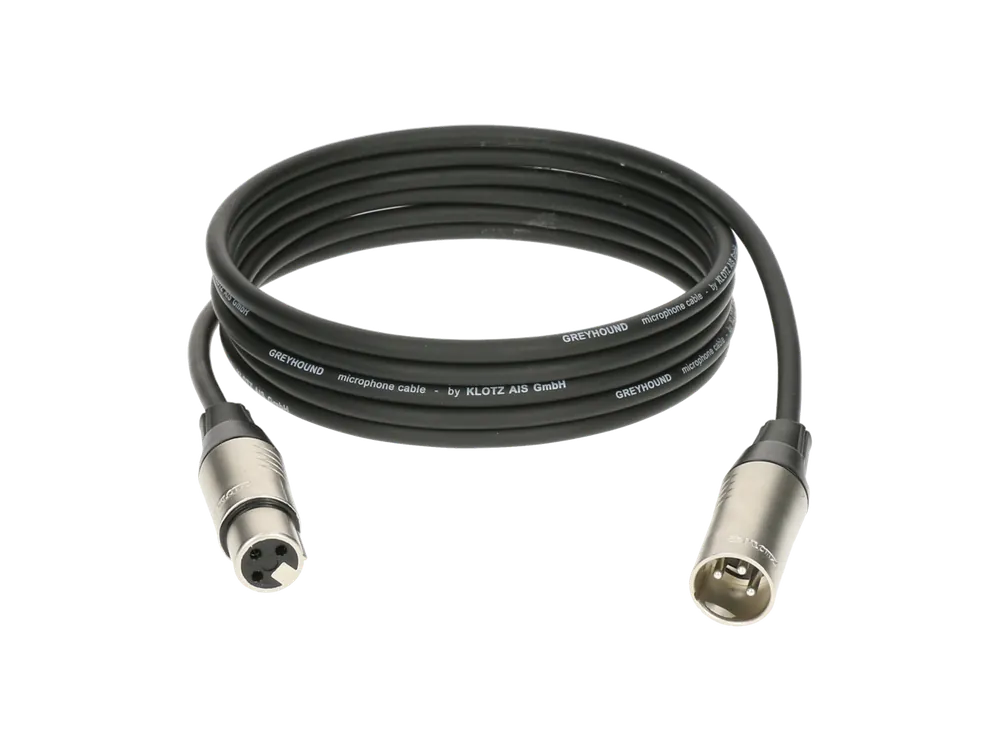 Greyhound Mikrofonkabel 0,5m schwarz Sofort Bestellen