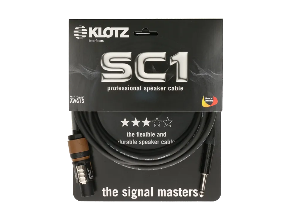 SC1-L2FP Lautsprecherkabel Speakon - Klinke 2m Must-Have