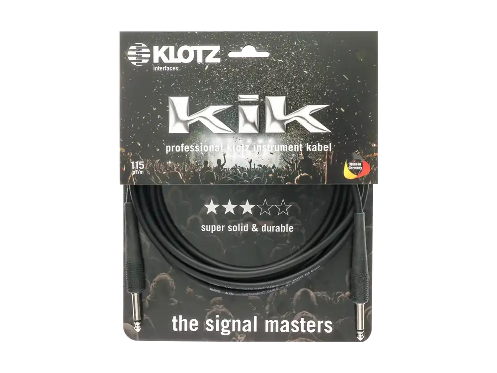 Super-Preis KIK Instrumentenkabel 1,5 m