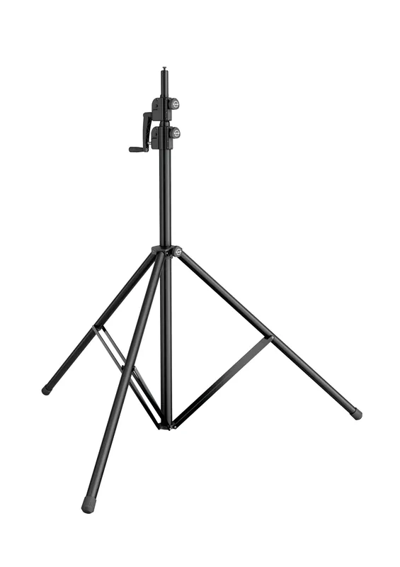 Aktuell 24740 Boxen/Leuchtenstativ, schwarz Wind-Up Stativ 4000