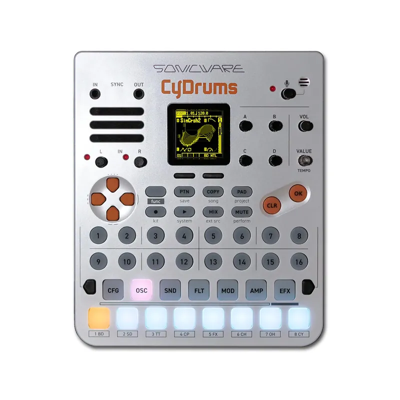 Neue Kollektion CyDrums - inkl. Case