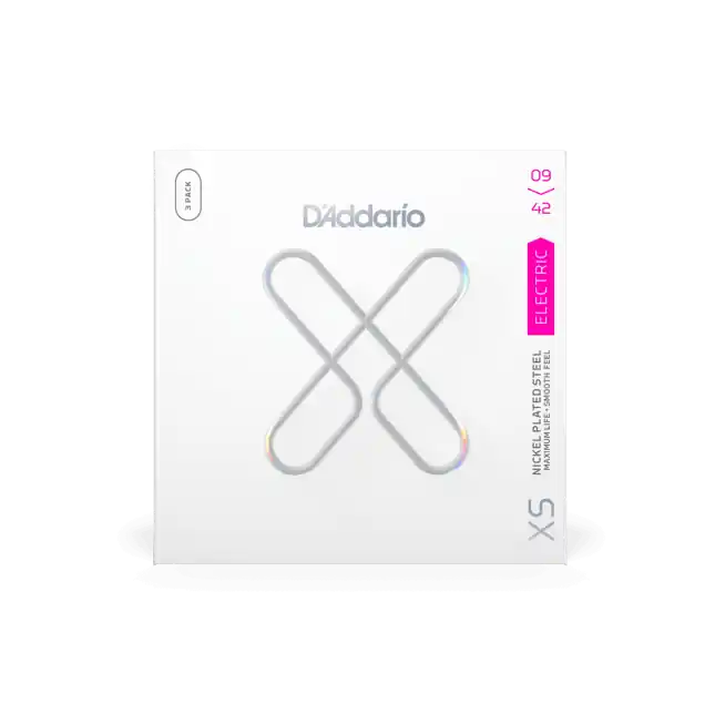 09- 42 Light, XS Nickel Coated Saiten 3er-Packung Must-Have
