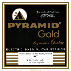 Gold Flatwound Beatle Bass short Scale für Höfner Violin/Club-Bässe Angebot