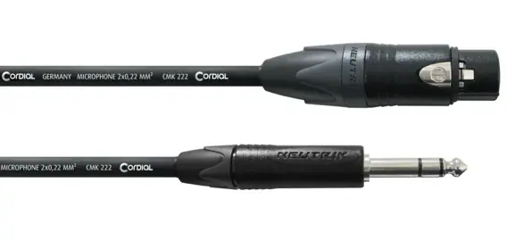 CPM 5 FV XLRfemale/Klinke 6.3mm stereo Saisonangebot