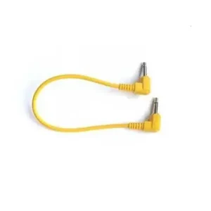 A-100CANG15 gewinkeltes Kabel 15cm gelb Kostenloser Versand