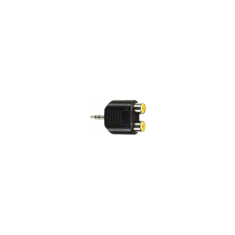 Nur Für Kurze Zeit Adapter Miniklinke Stereo/2x Cinch