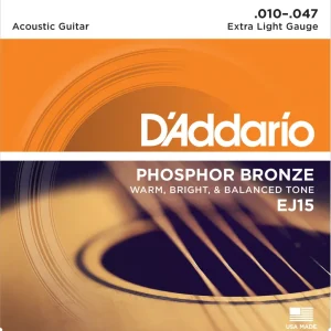 EJ15 Phosphor Bronze extra light 010-047 Neuheit