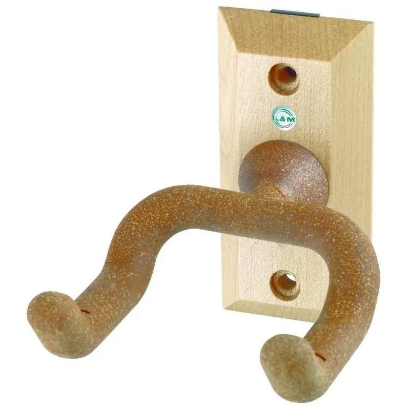 Must-Have König & Meyer 16220 Gitarren-Wandhalter Holzplatte Kork