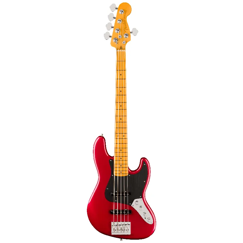 Garantierte Lieferung Fender American Ultra II Jazz Bass V MN Sinister Red