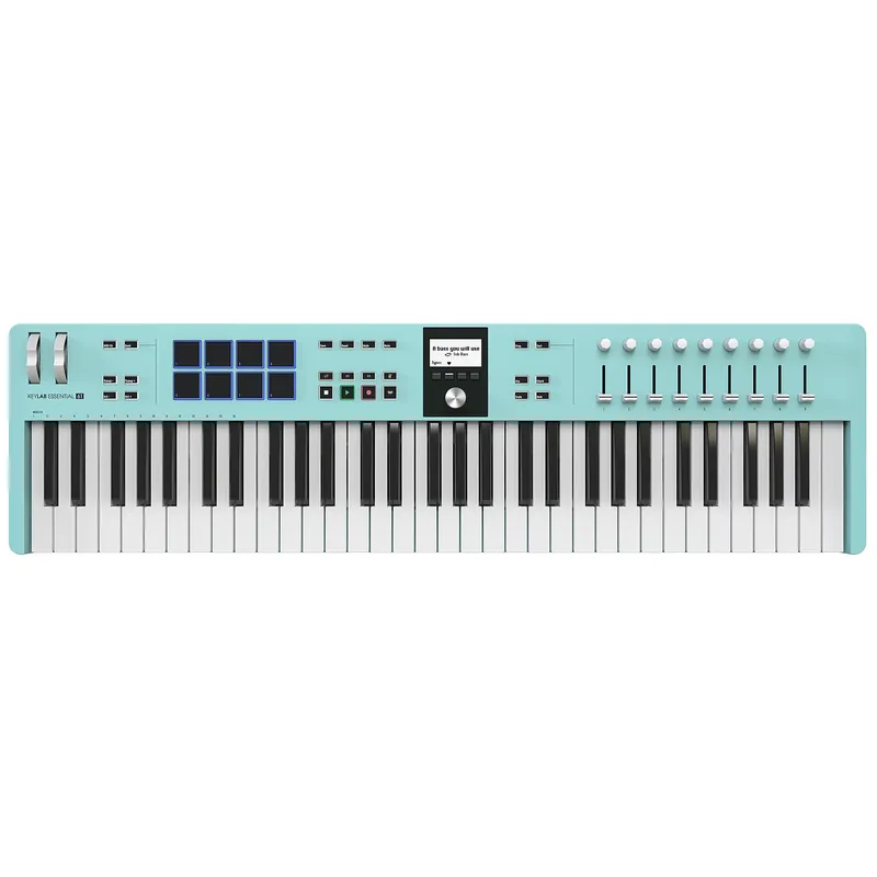 Billig Arturia KeyLab Essential 61 mk3 Aquamarine