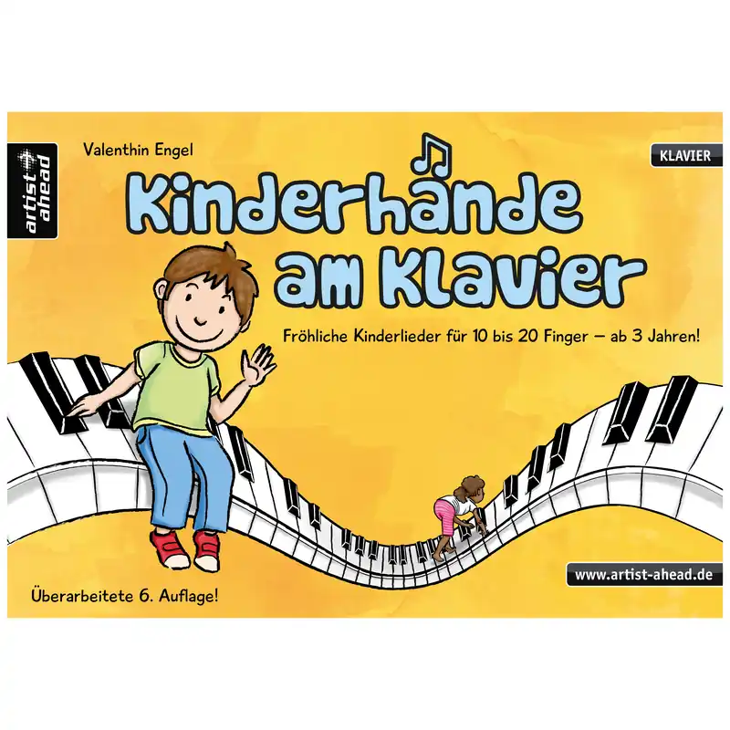 Billig Artist Ahead Kinderhände am Klavier - Valenthin Engel