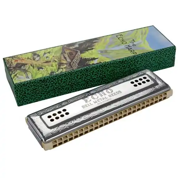 Hohner Echo Harp 96 C/G-Mundharmonika Finale Aktion
