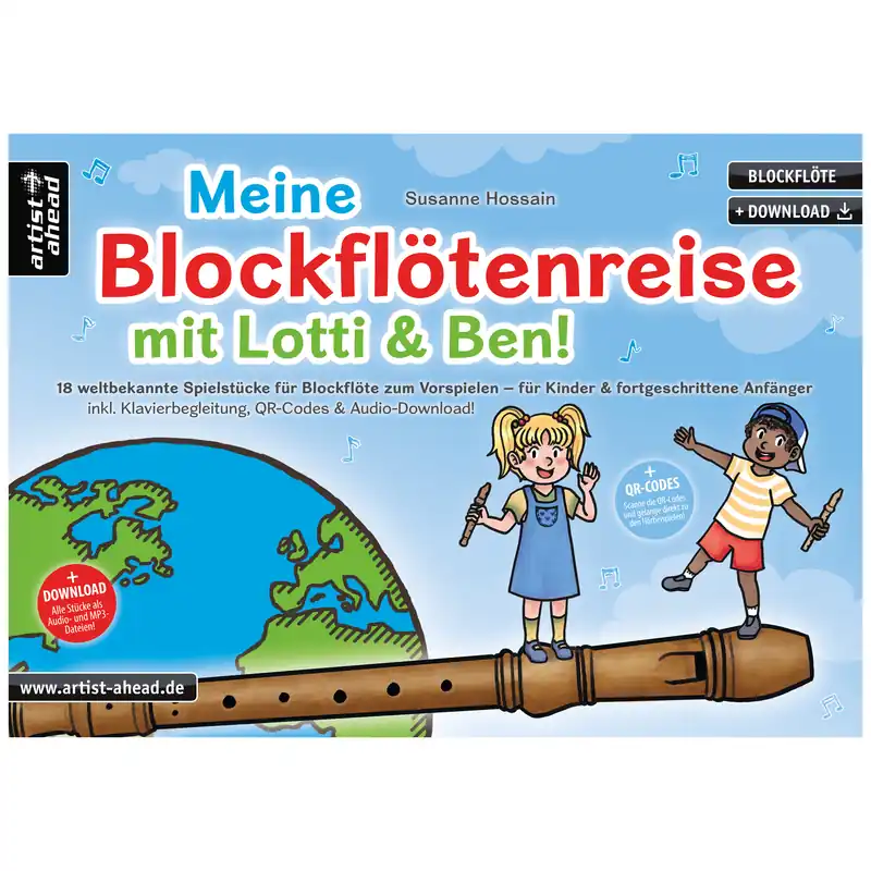 Artist Ahead Meine Blockflötenreise mit Lotti & Ben! - Susanne Hossain Knallerangebot