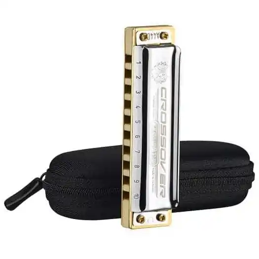 Billig Hohner Marine Band Crossover D-Mundharmonika