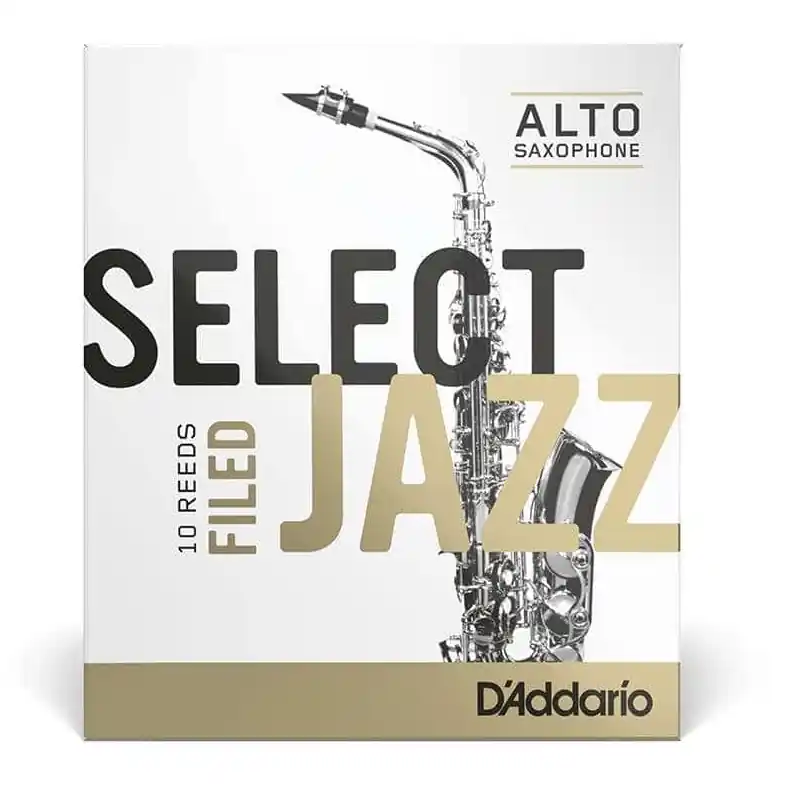 D’Addario Woodwinds Select Jazz Filed - Alt Saxophone 3H - 10er Pack Bestpreis