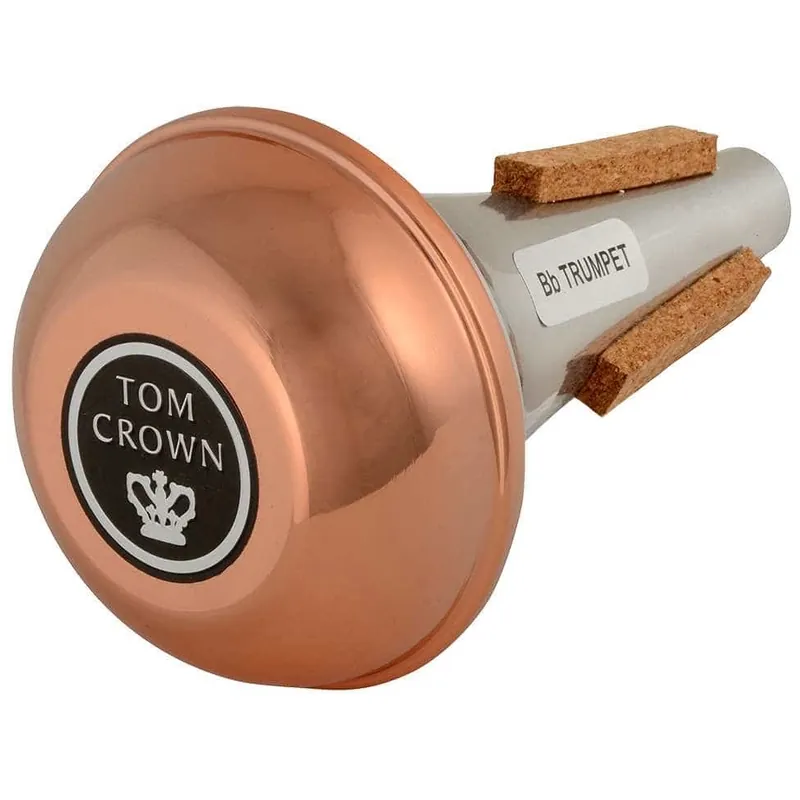 Heißes Angebot Tom Crown Straight Dämpfer Aluminium Kupferboden Trompete