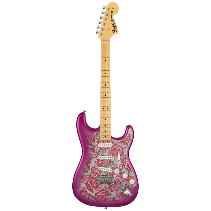 Fender LTD Japan Strat MN Pink Paisley Kostenloser Versand