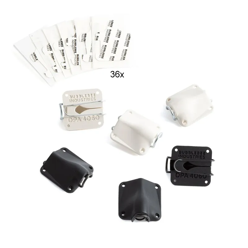 Echt Bubblebee - Lav Concealer - DPA 4060 & 4061 6er Set (3x Schwarz und 3x Weiß)