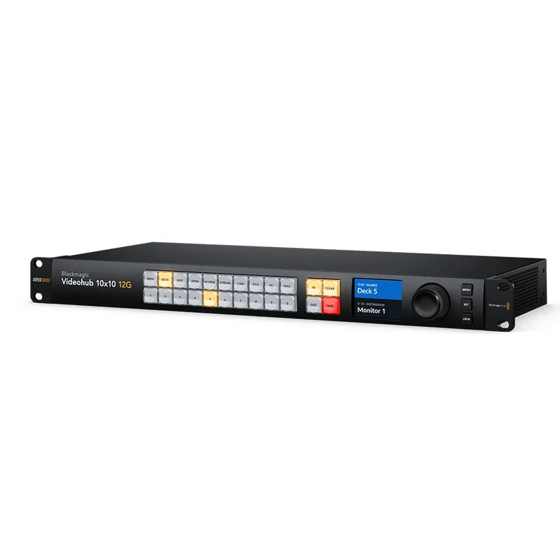 Schneller Versand Blackmagic - Videohub 10x10 12G