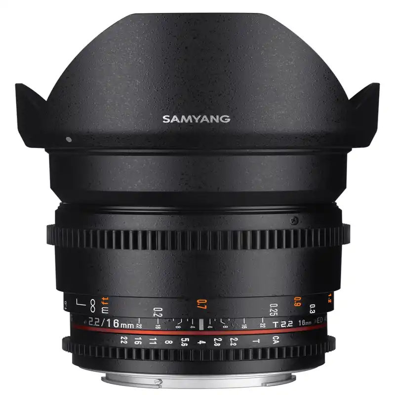 Kostenloser Rückversand Samyang - 16/2.2 Video APS-C II Objektiv für Canon EF