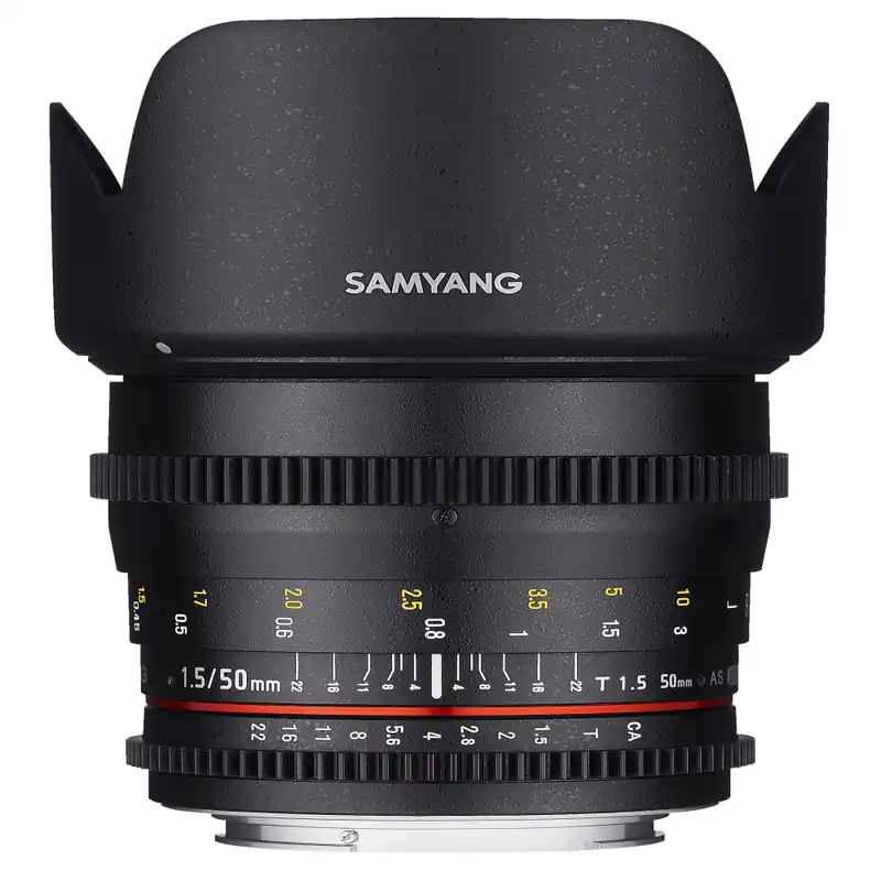 Samyang - 50/1.5 Video VDSLR Objektiv für Canon EF Preis Gesenkt