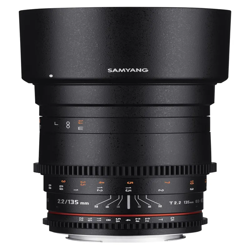 Solange Der Vorrat Reicht Samyang - 135/2.2 Video DSLR Objektiv für Canon EF