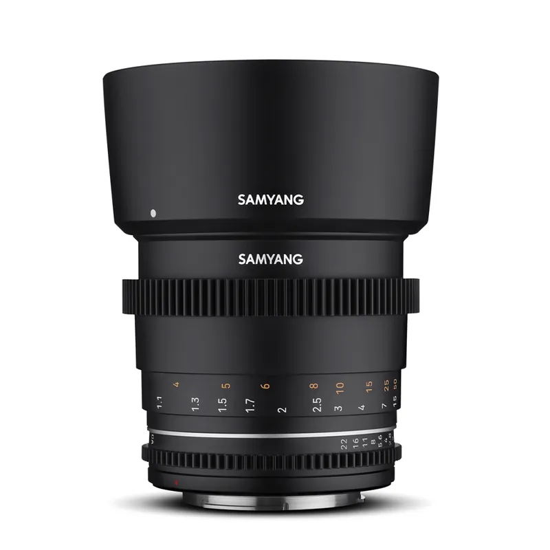 Begrenztes Angebot Samyang - MF 85mm T1,5 VDSLR MK2 mit Canon EF-Mount