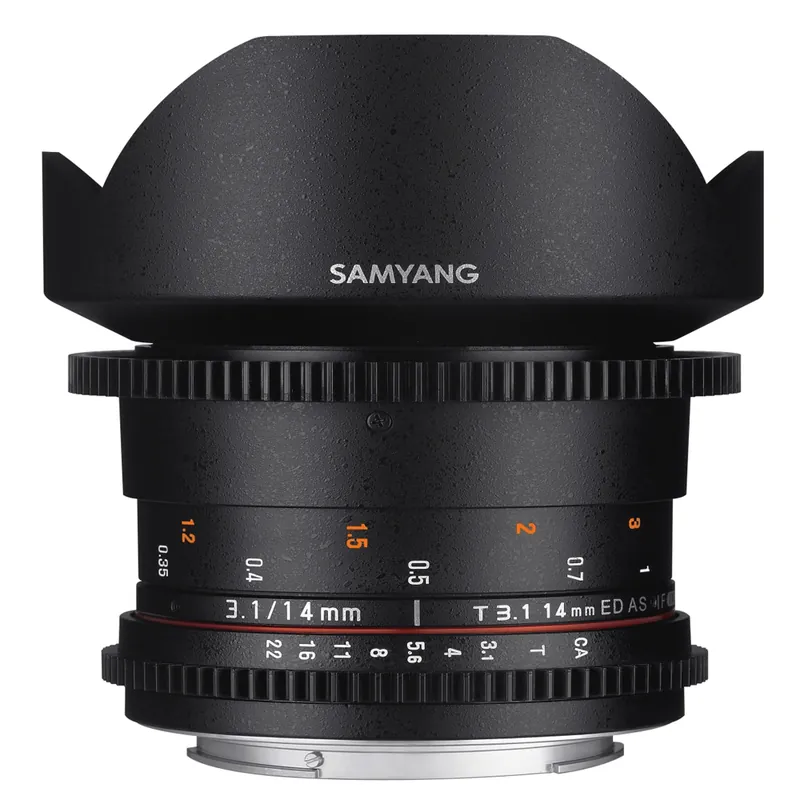 Highlight Samyang - 14/3.1 Video DSLR II Objektiv für MFT