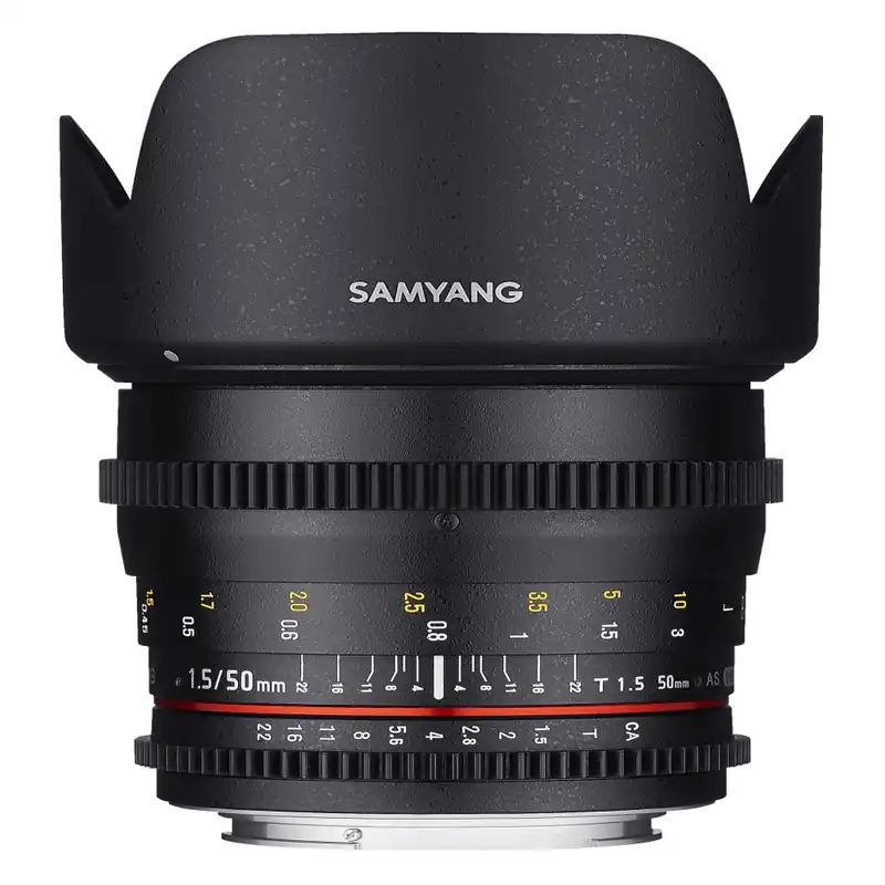 Samyang - 50/1.5 Video DSLR Objektiv für Sony E Zertifiziert