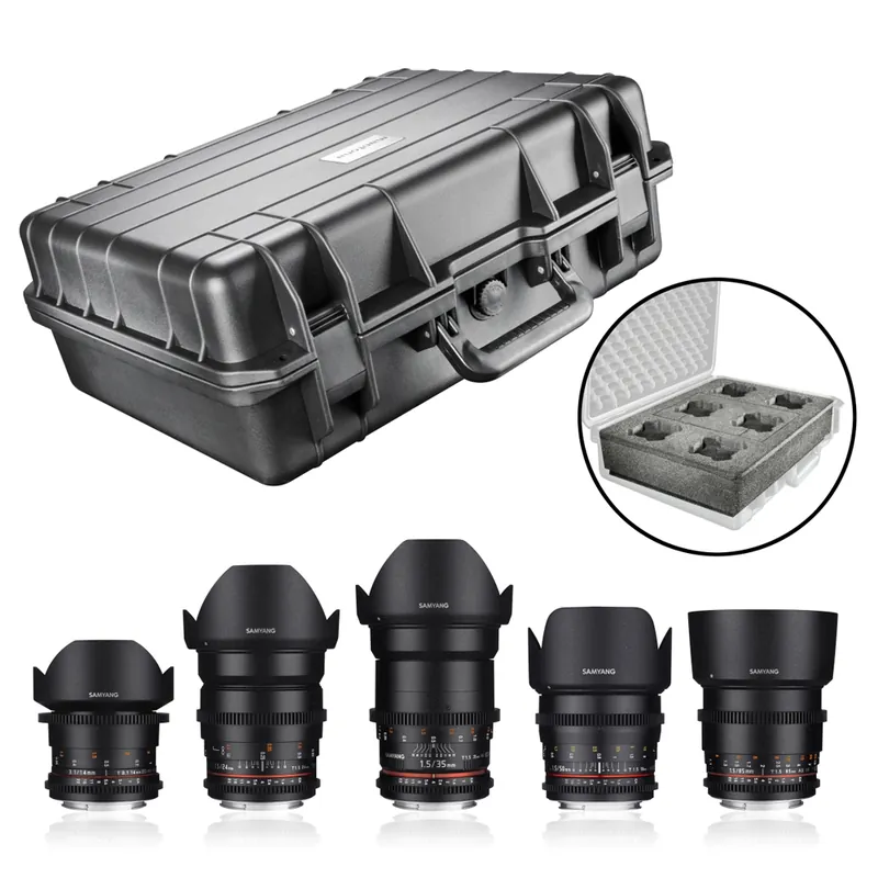 Markenprodukt Samyang - Video DSLR Shooter Set Sony E