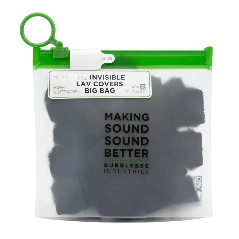 Bubblebee - Invisible LAV Covers Fur - Big Bag Schwarz Aktuell