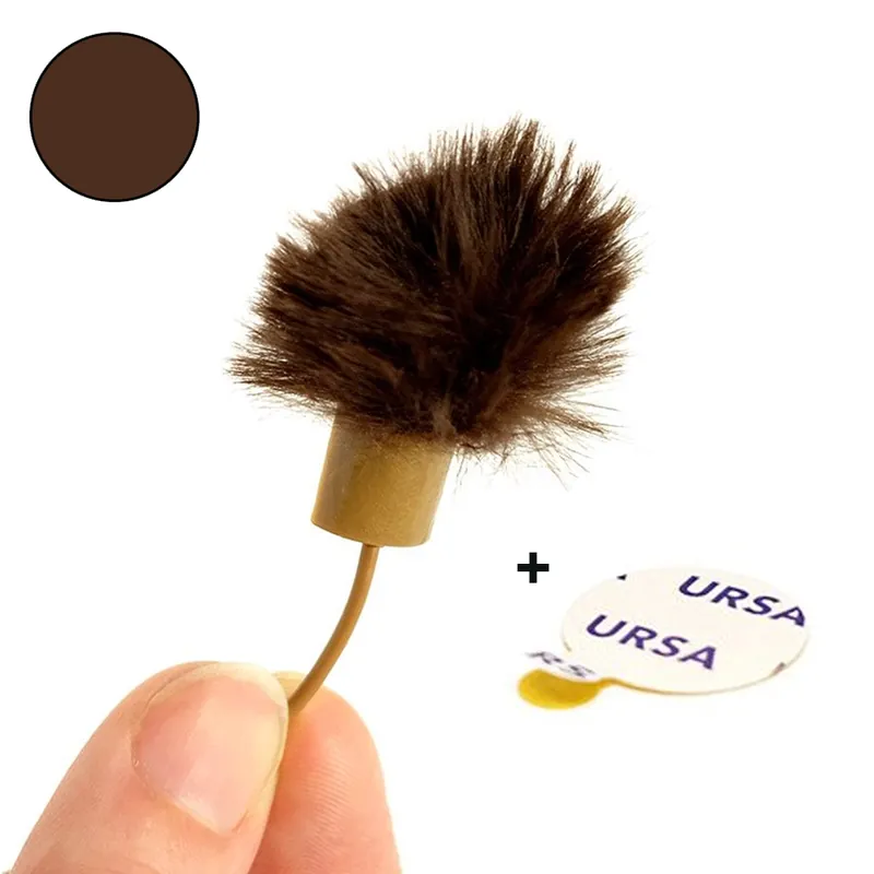 Aktuell URSA - Fur Circle / 9x Fur Circle / 30x Stickies / Braun