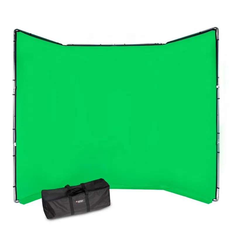 Kostenfreie Lieferung Manfrotto - Chroma Key FX Hintergrund Kit (4x2.9m) - Grün