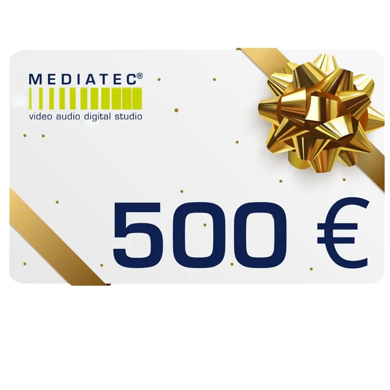 Mediatec - Gutschein 500 EUR Neu