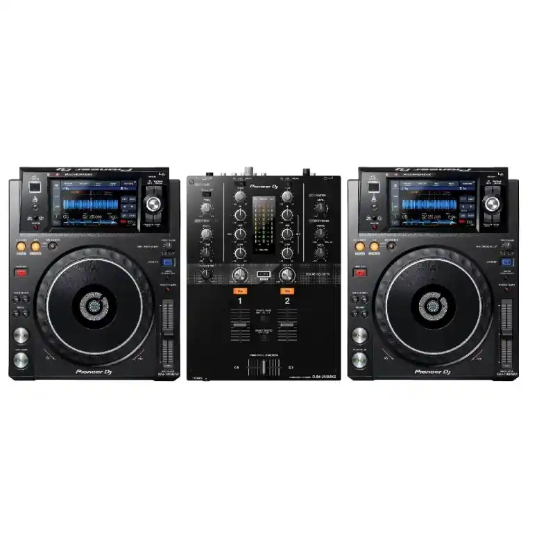 Pioneer DJ XDJ-1000MK2 2er Set + Pioneer DJ DJM-250MK2 Sale