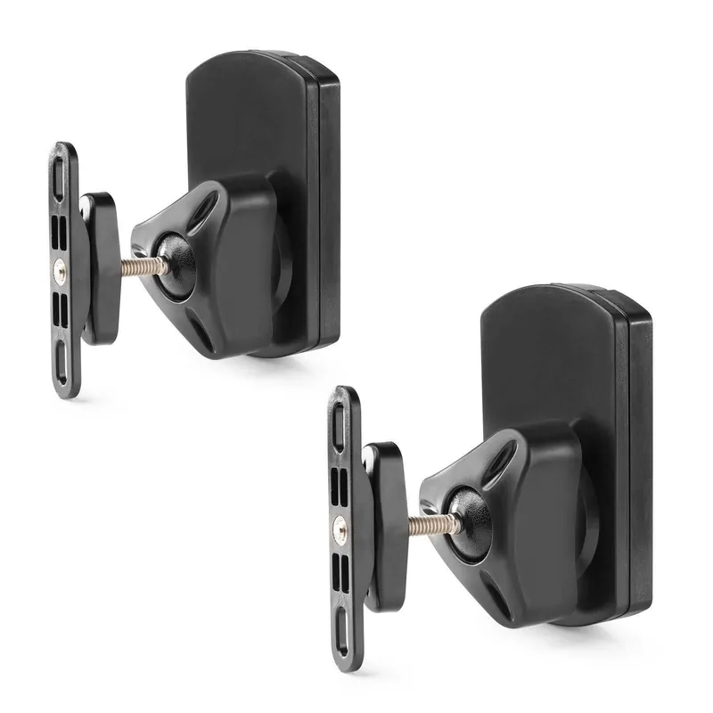 B-Ware - Audizio HTS25 Universal neig- und schwenkbare Lautsprecher-Wandhalterung - 2er-Set Ausverkauf