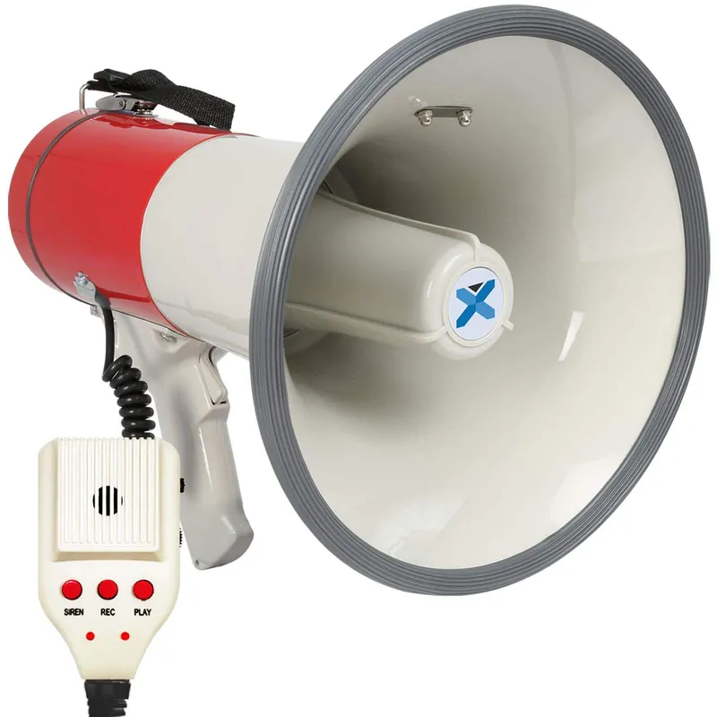 B-Ware - Vonyx Megaphon MEG050 mit Aufnahme- und Sirenenfunktion 50 W Online Kaufen