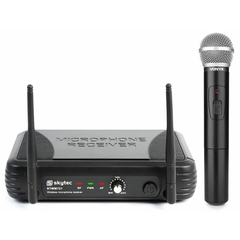 Preis Gesenkt B-Ware - Skytec STWM721 Funkmikrofon UHF