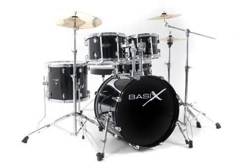Neuheit PURE GEWA Drumset Basix Classic black