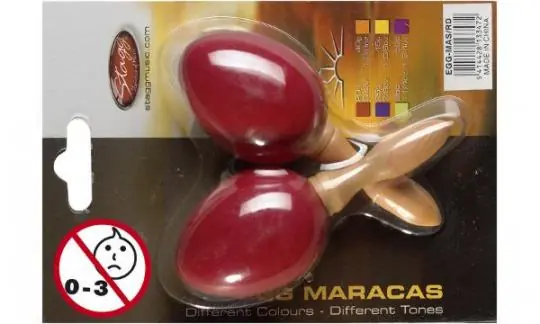 Stagg EGG-MA/S RD Maracas Chick-Itas Bestpreis