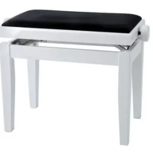 Markenprodukt GEWA Pianobank Deluxe Weiß seidenmatt