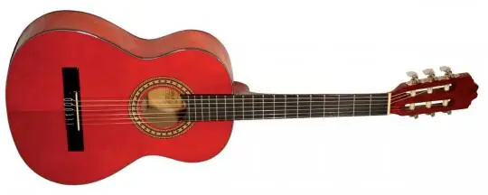Kirkland Classic Mod 34 3/4 Konzertgitarre rot Meistverkauft